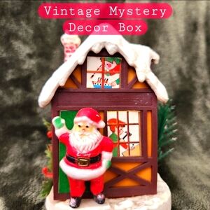 Vintage Thrifted Christmas Decor Mystery Box